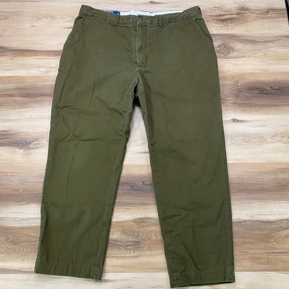 Polo Ralph Lauren Prospect Pant 40/30 Chino Trousers Cotton Straight Green